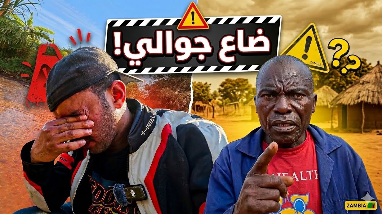 126- زامبيا / انقلبت القرية كلها تدور معي! شعب زامبيا صدمني