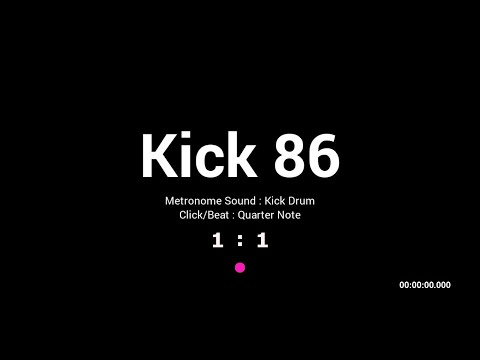 Kick Drum / BPM 86