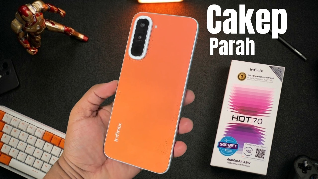 2 JUTAAN DOANG NIH‼️INFINIX HOT 70 - DESAIN BARU SPEK NAIK