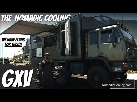 The Nomadic Cooling Global Expedition Vehicle🚙  Battery Powered Air Conditioner ❄️