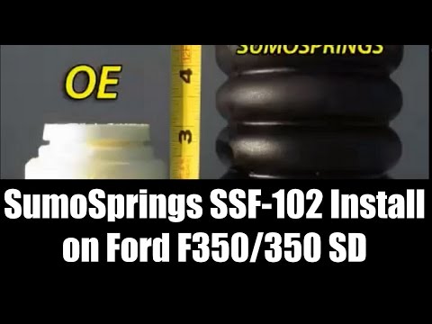 Ford F250 / 350SD SumoSprings SSF102 Installation for Ford F250 / 350SD
