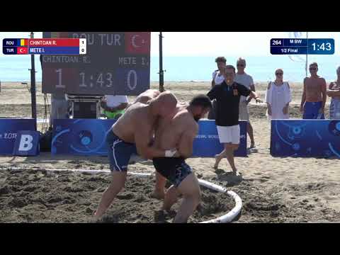 1/2 Men's BW - +90 kg: R. CHINTOAN (ROU) v. I. METE (TUR)