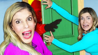 HE TRAPPED US - Sneaking into Escape Room for Game Master Secret