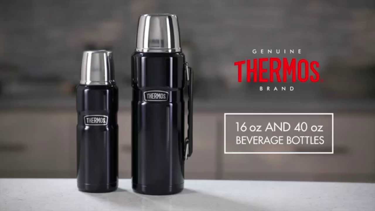 Термос Thermos SK 2010 Matte черный 1.2л. черный
