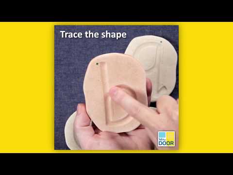 Slide 5 - Feels-Write Letter Stones, Lowercase, 26 Pieces (video)