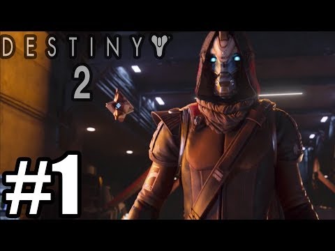 Destiny 2 Story Campaign Gameplay Walkthrough Part 1 - PS4 Pro