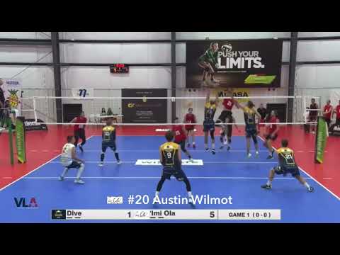 Austin Wilmot with a perfect block to transition kill for ‘Imi Ola