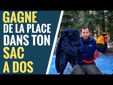 GAGNER de la place dans votre SAC A DOS grace au SAC DE COMPRESSION Sea To Summit