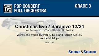 Christmas Eve/Sarajevo 12/24, arr. Bob Phillips – Score &amp; Sound