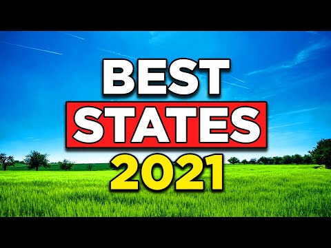 Top 10 BEST STATES to Live in America (2021)