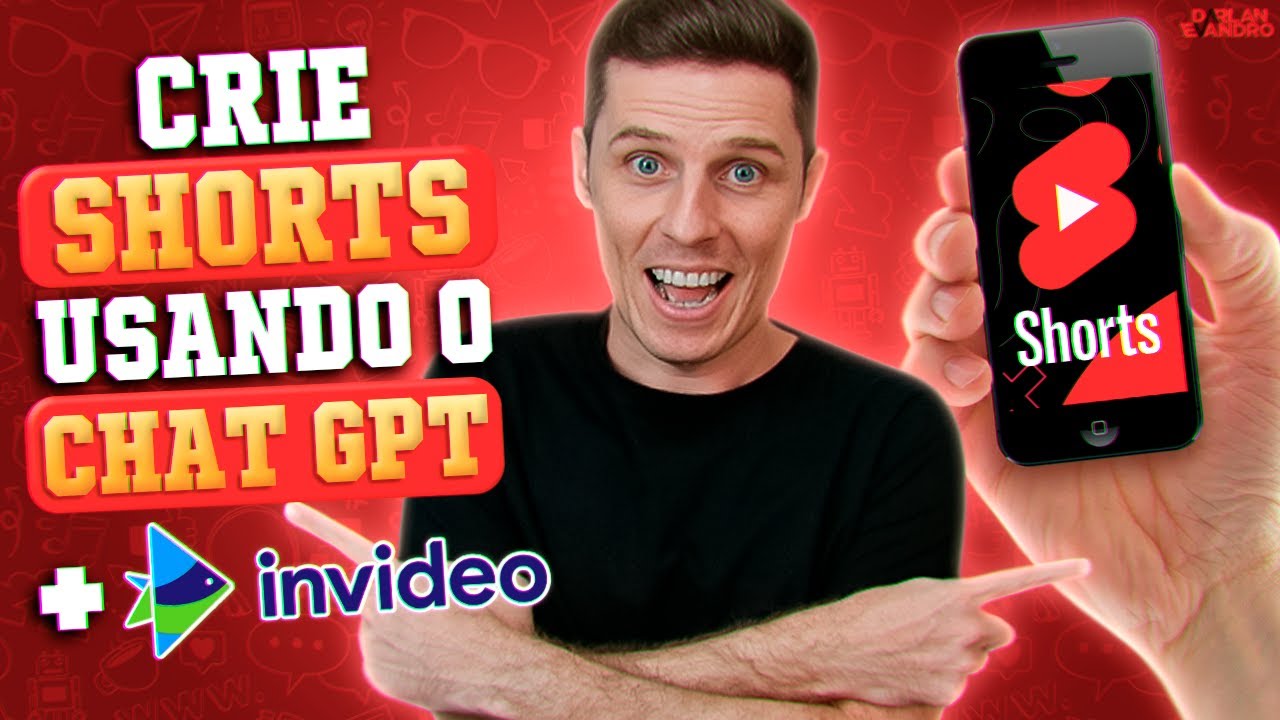 💸 Como Criar Vídeos no Youtube Shorts usando ChatGPT + Invideo