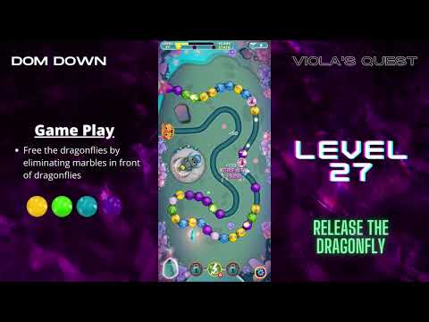 Viola's Quest 🟣🟠🔴 / Level 27 / Dom Down