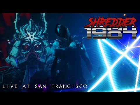 ???? DARKSYNTH ???? SHREDDER 1984 - Samurai CyberPunk Live@SAN FRANCISCO