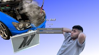 IS300 Gets Mishimoto radiator