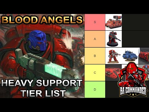 Blood Angels - Heavy Support Tier List (9th edition)