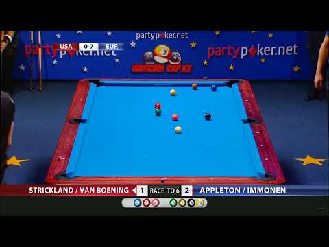 Is This The Worst Shot SVB Has Ever Played? | 2013 Mosconi Cup