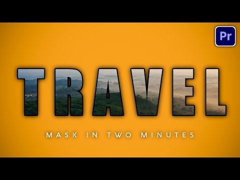 How To Add Video In Text In Premiere Pro 2023