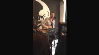 Little Matador playing an acoustic cover of 'Royals' as part of RSD