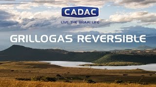 Gril Cadac Grillogas Reversible - 50 mbar