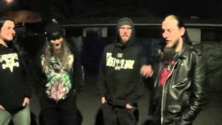 Horde Of Draugar - Interview w/ DHMS @ Roxy Theater 3-18-2014