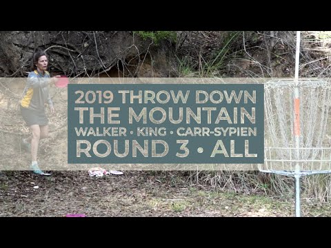 2019 Throw Down the Mountain • FPO Final Round • Madison Walker • Elaine King • Liz Carr-Sypien