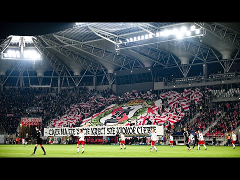 Doping i oprawa na meczu ŁKS - Cracovia | #ŁKSCRA