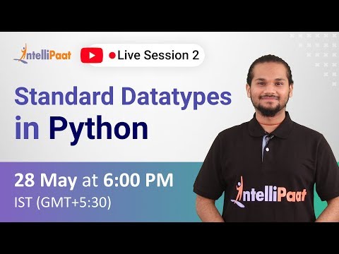 Standard Datatypes In Python Python Data Types Intellipaat