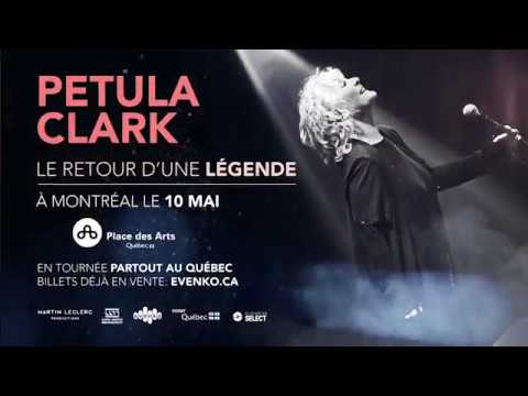 PETULA CLARK - En tournée partout au Québec !