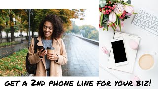 Get a 2nd Line | Add a Business Line For Your Cell Phone | Virtual Phone Number