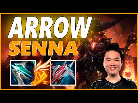 ⚡ARROW SENNA SUPPORT GAMEPLAY⚡SEASON 12 LEAGUE OF LEGENDS
