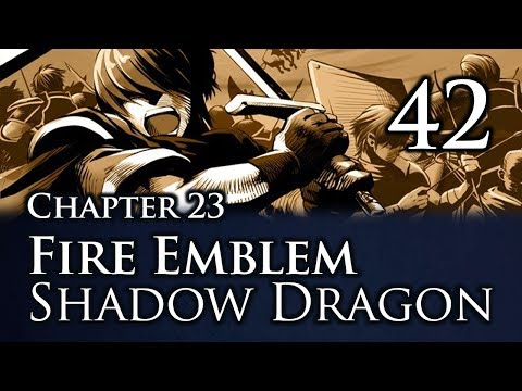 Part 42: Let's Play Fire Emblem Shadow Dragon, Classic Merciless, Chapter 23 - "Unplugging Garnef"
