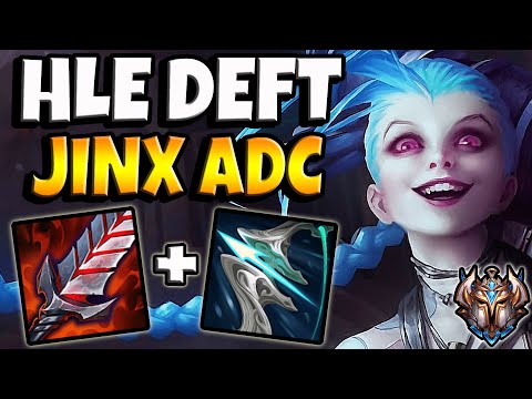 Deft Jinx vs Ziggs [ ADC ] Patch 11.23 Korea Challenger ✅