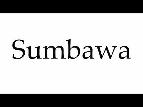 How to Pronounce Sumbawa