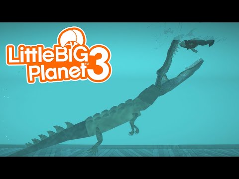 I Ain't Extinct - Purussaurus Eats Humans [LittleBigPlanet 3] PS5 Gameplay