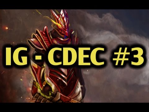 IG( Invictus Gaming) vs CDEC Highlights Game 3 ECL 2015