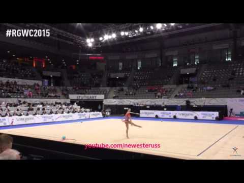 Ekaterina Volkova Hoop Q - World Championships Stuttgart 2015