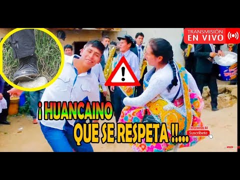 ▶️ 🎻 ¡ ALERTA !!! HUANCAÍNO QUE SE RESPETA BAILA SU HUAYLASH HASTA ROMPER EL ZAPATO