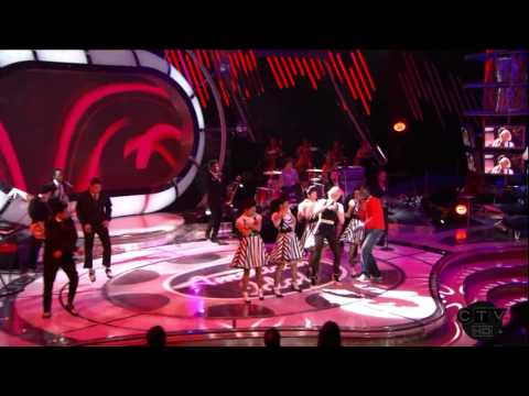 Gwen Stefani ft Akon - The Sweet Escape Live American Idol