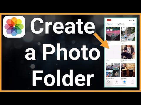 How To Create Folder For iPhone Photos