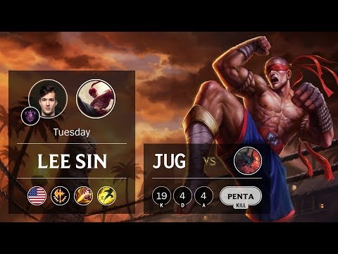 Lee Sin Jungle vs Aatrox - NA Master Patch 9.9