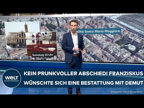 VATIKAN: Kein prunkvoller Abschied! Papst Franziskus wünschte sich eine Bestattung mit Demut!