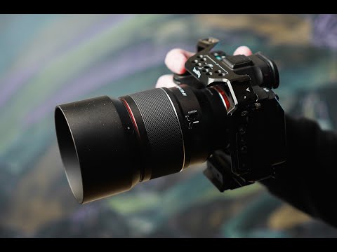 Samyang AF 85mm f/1.4 FE II Lens for Sony E video
