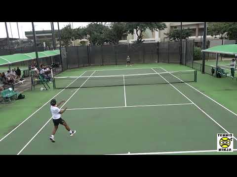 #68 Andre Ilagan HAWAII vs. Enrique Luque Rico UC IRVINE HIGHLIGHTS - D1 College Tennis 2023