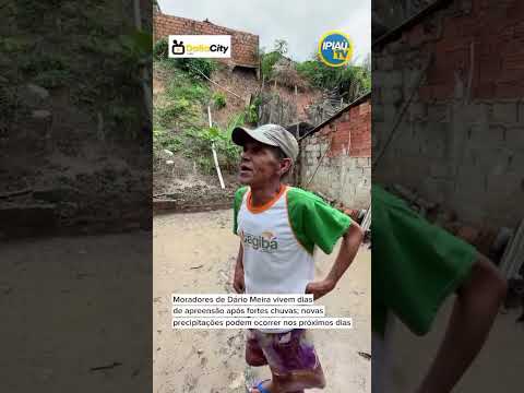 Dário Meira continua sofrendo com as chuvas