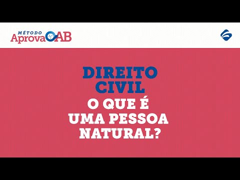 Civil Law - What is a natural person?