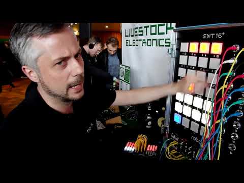 Gigantic 16-Track Drum Computer At Superbooth 2019