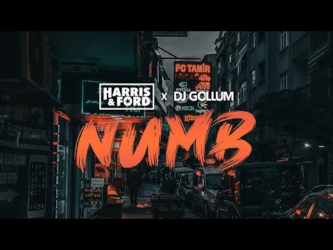 Harris & Ford x DJ Gollum - Numb (Official Lyrics Video)