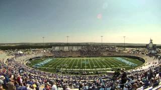 preview picture of video 'Air Force march-on before Nichols State game'