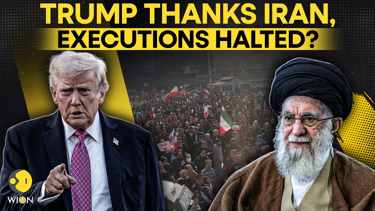 Iran Protest LIVE: Iran Protests Ease As Trump Thanks Tehran For Halting Executions | WION