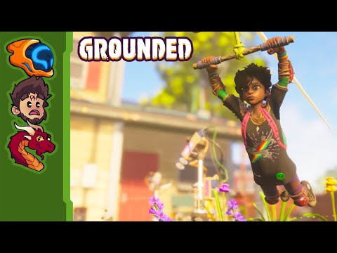 I Have A Healthy Obsession With Ziplines - Grounded [Multiplayer]